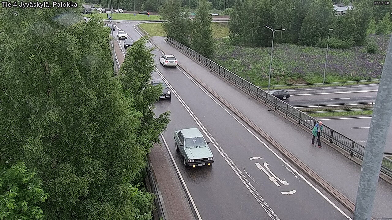 Weather Camera Image Road 4 Jyväskylä, Palokka, Jyväskylä, Keski-Suomi