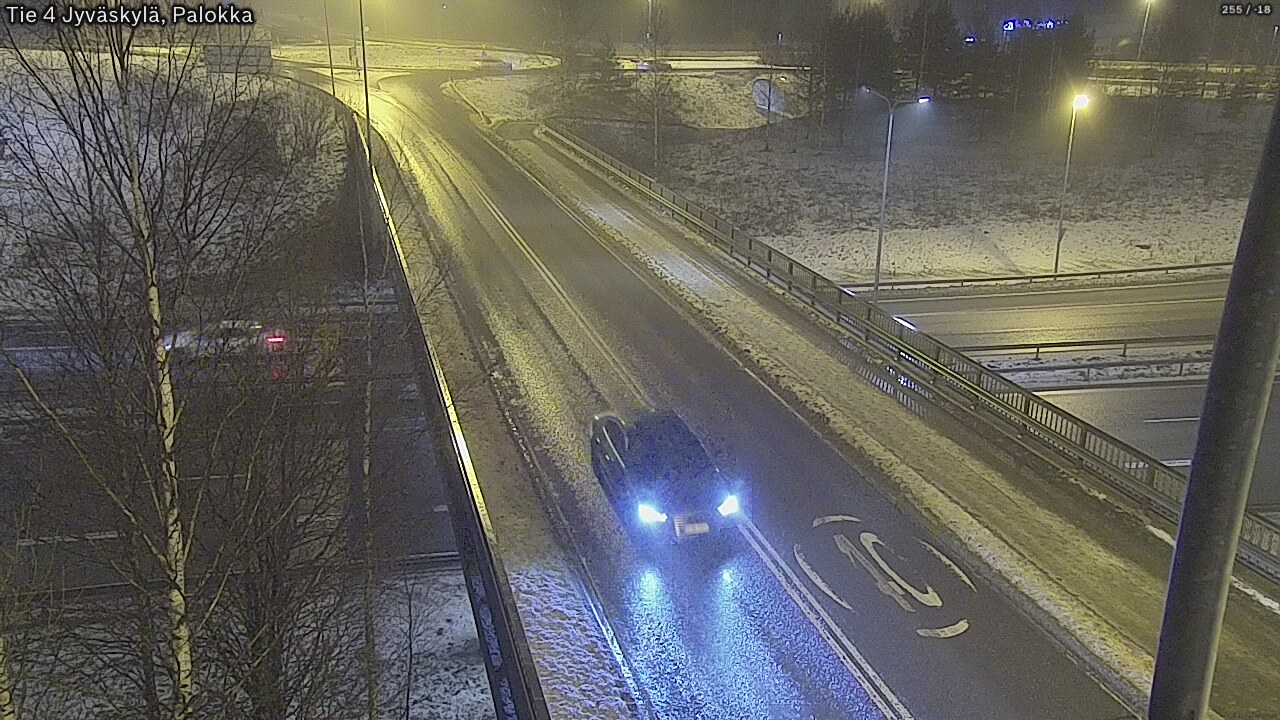 Weather Camera Image Väg 4 Jyväskylä, Palokka, Jyväskylä, Keski-Suomi