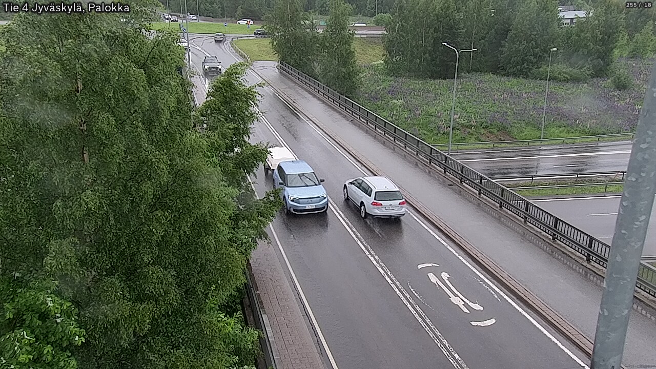 Weather Camera Image Road 4 Jyväskylä, Palokka, Jyväskylä, Keski-Suomi