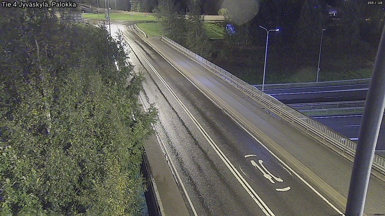 Weather Camera Image Väg 4 Jyväskylä, Palokka, Jyväskylä, Keski-Suomi