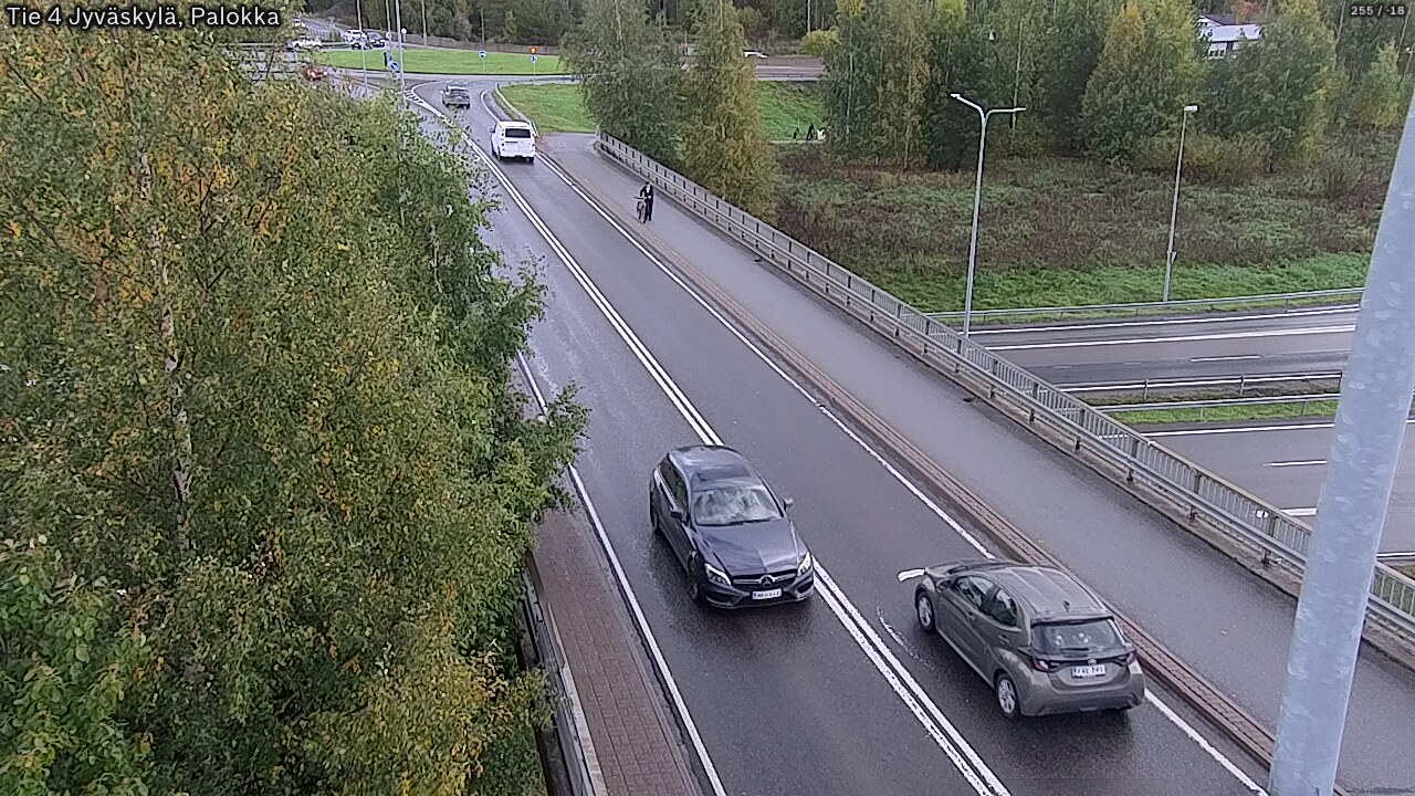 Weather Camera Image Väg 4 Jyväskylä, Palokka, Jyväskylä, Keski-Suomi