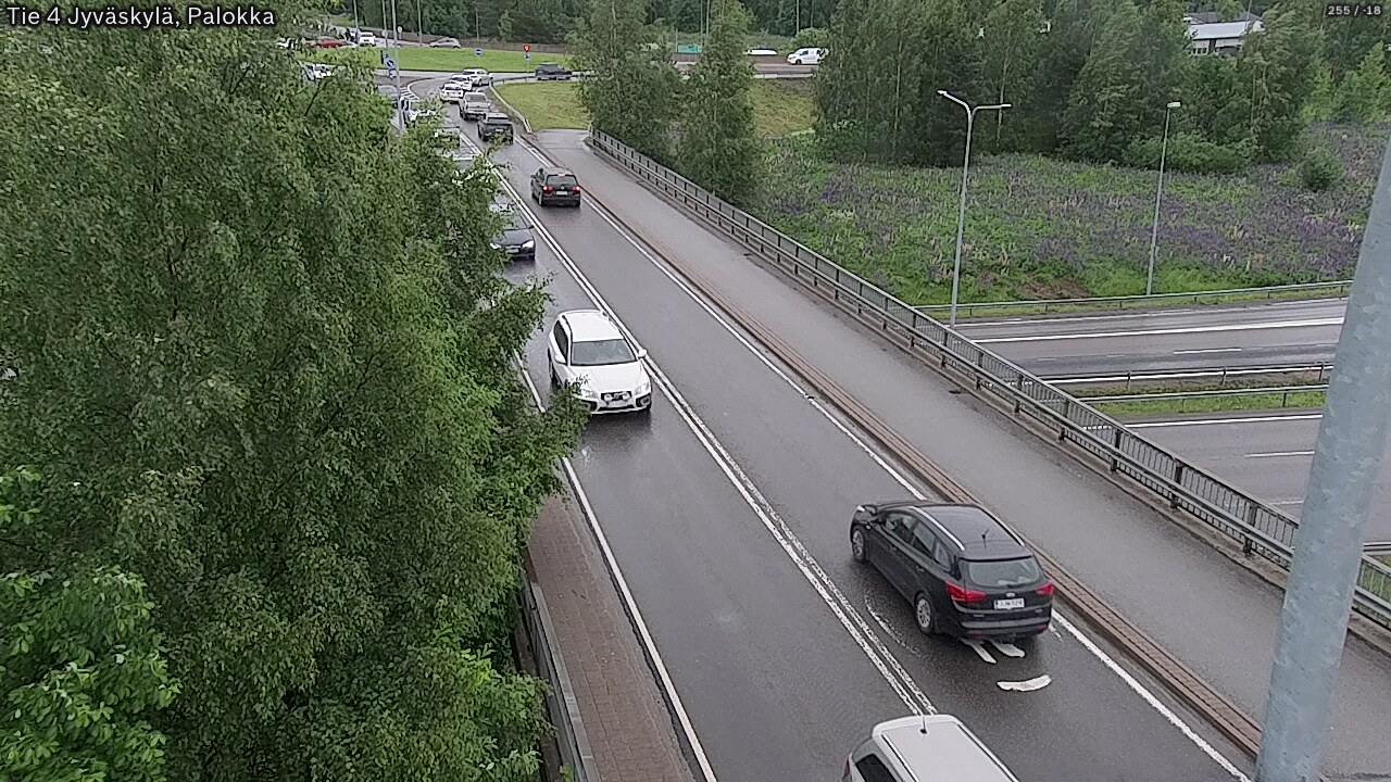 Weather Camera Image Road 4 Jyväskylä, Palokka, Jyväskylä, Keski-Suomi