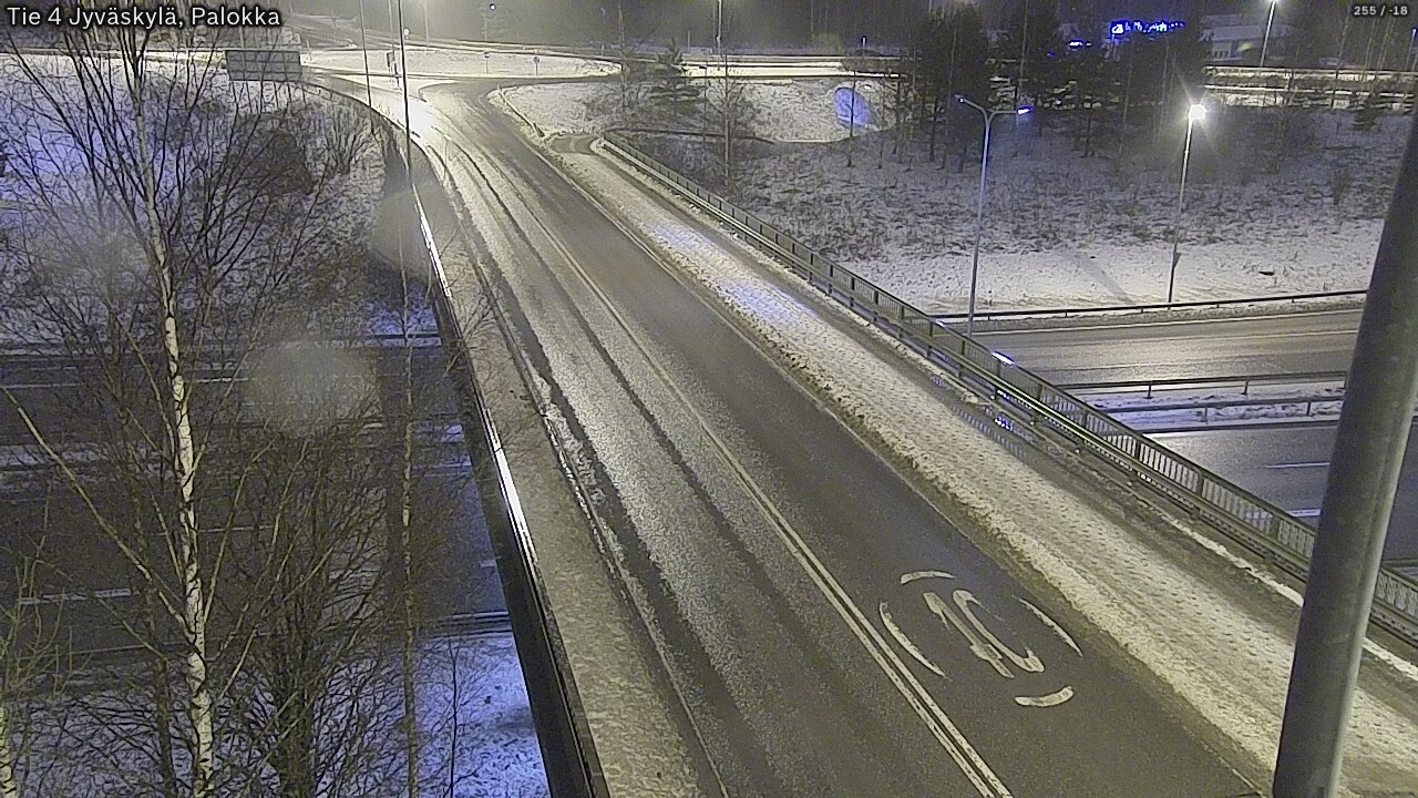 Weather Camera Image Väg 4 Jyväskylä, Palokka, Jyväskylä, Keski-Suomi