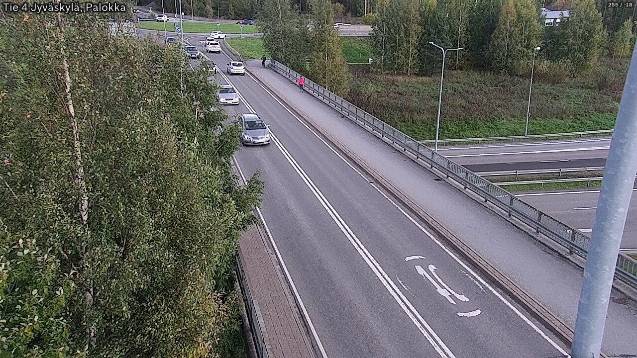 Weather Camera Image Road 4 Jyväskylä, Palokka, Jyväskylä, Keski-Suomi