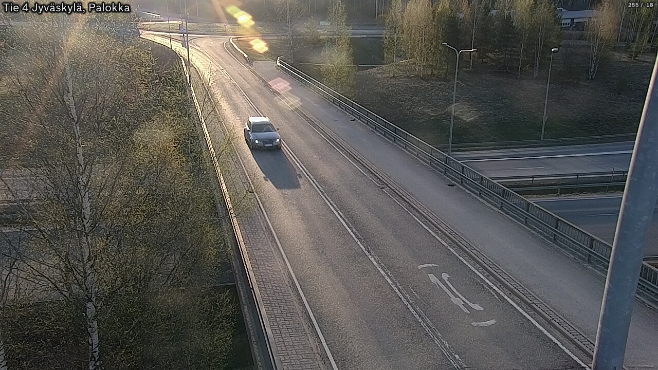 Weather Camera Image Road 4 Jyväskylä, Palokka, Jyväskylä, Keski-Suomi