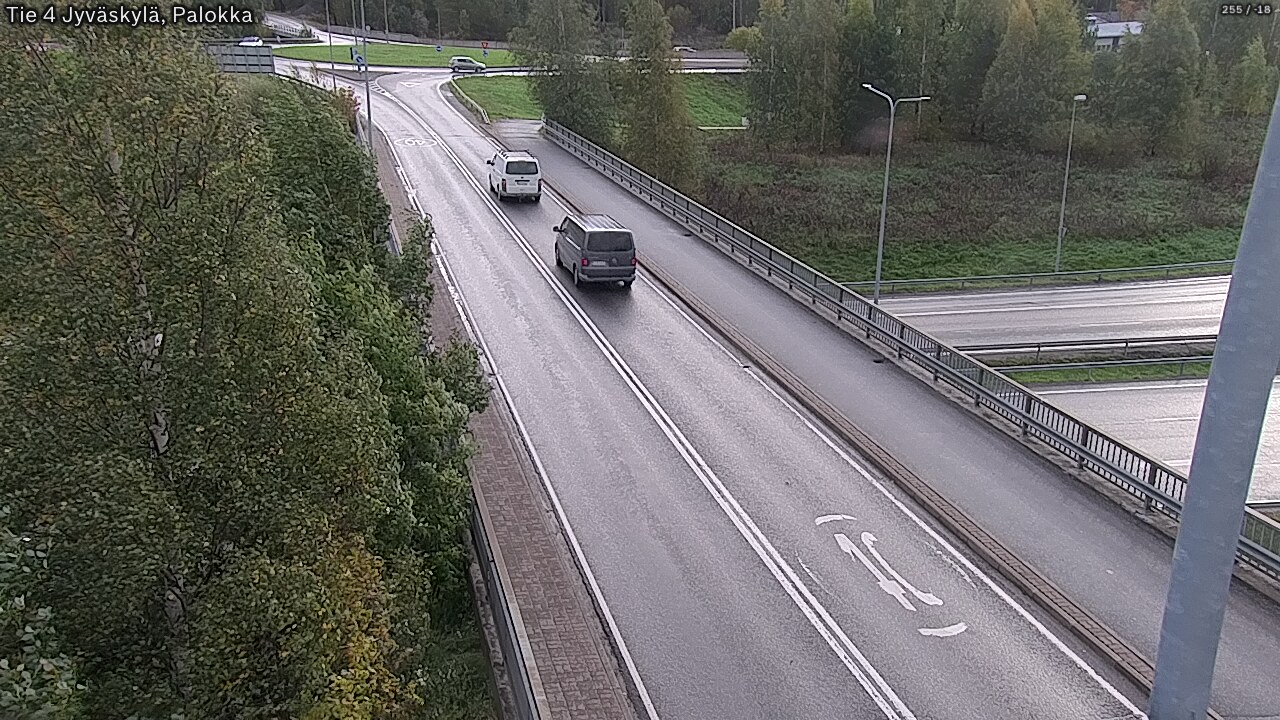 Weather Camera Image Väg 4 Jyväskylä, Palokka, Jyväskylä, Keski-Suomi