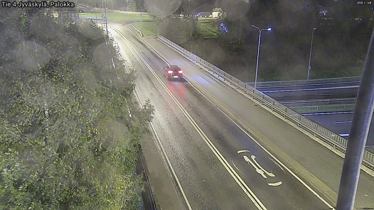 Weather Camera Image Väg 4 Jyväskylä, Palokka, Jyväskylä, Keski-Suomi