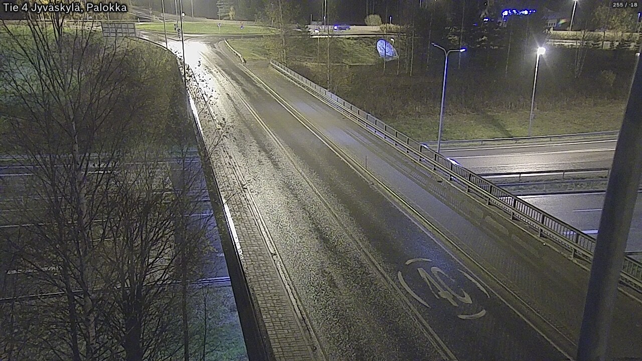 Weather Camera Image Road 4 Jyväskylä, Palokka, Jyväskylä, Keski-Suomi