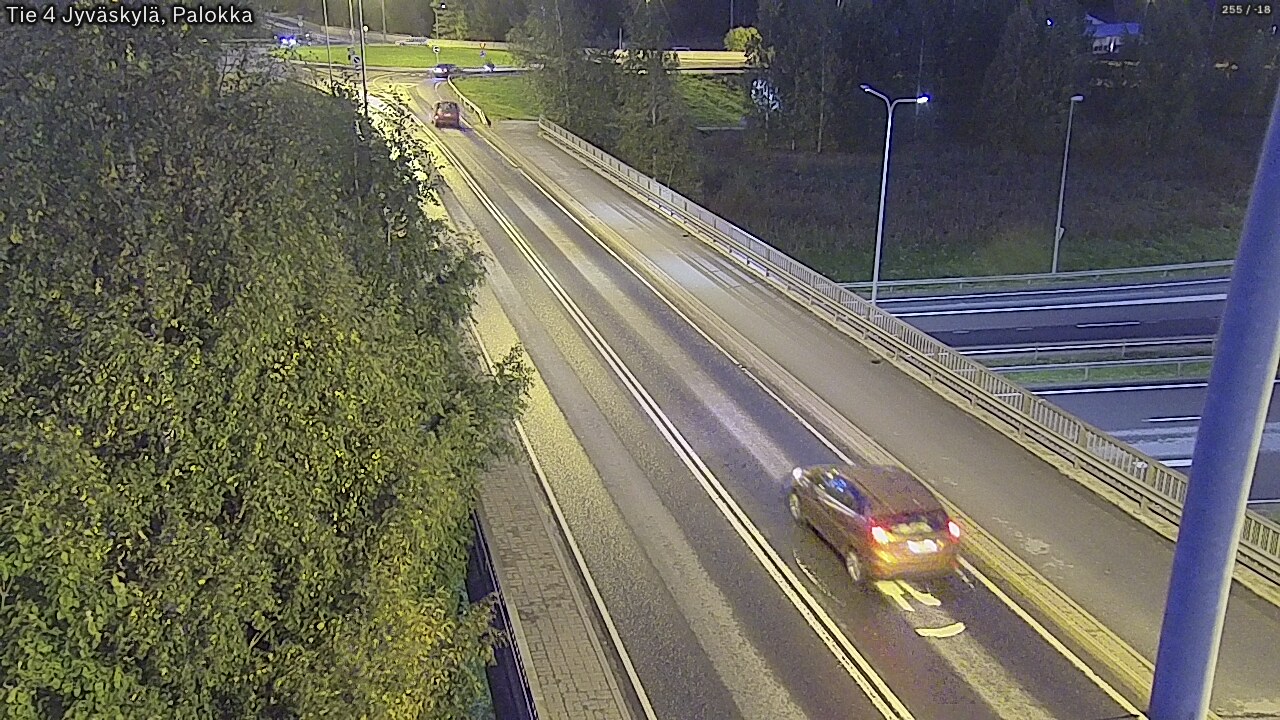 Weather Camera Image Väg 4 Jyväskylä, Palokka, Jyväskylä, Keski-Suomi