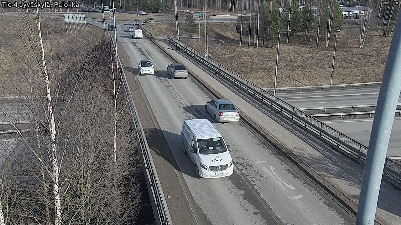 Weather Camera Image Road 4 Jyväskylä, Palokka, Jyväskylä, Keski-Suomi
