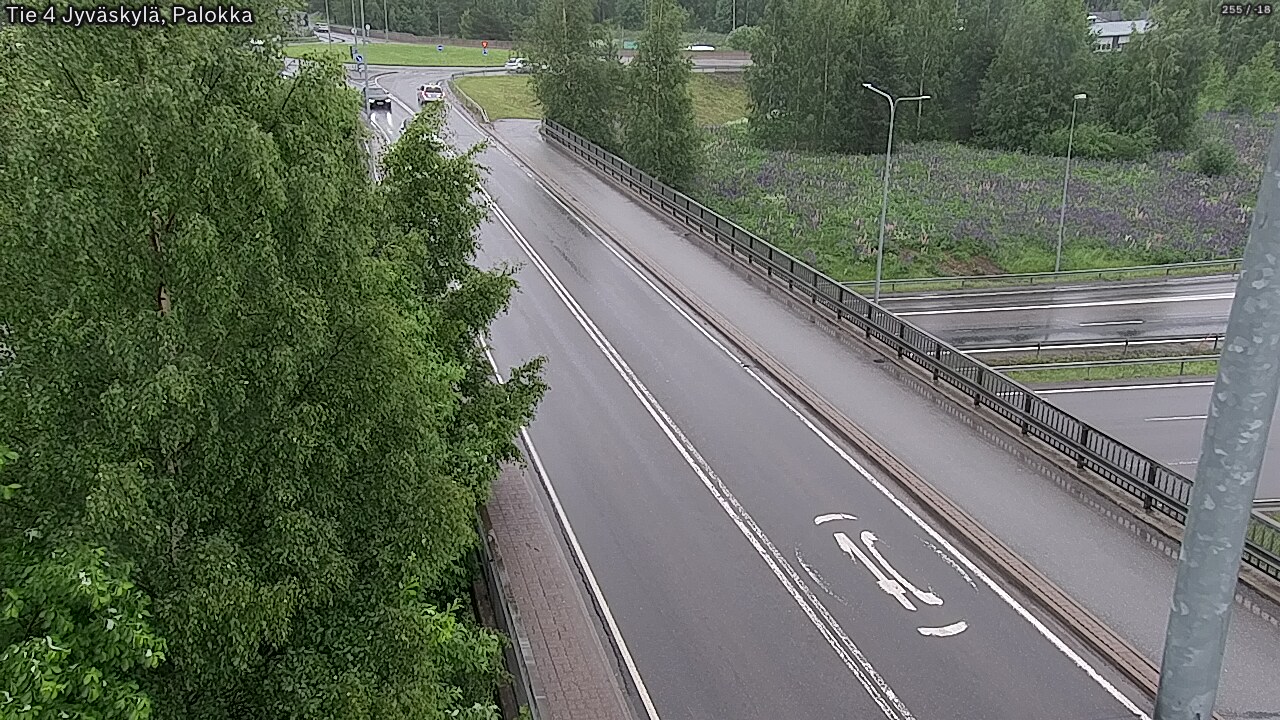 Weather Camera Image Road 4 Jyväskylä, Palokka, Jyväskylä, Keski-Suomi