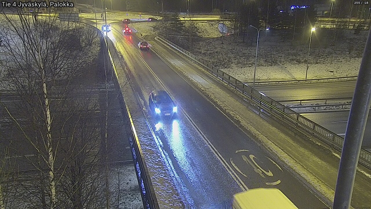 Weather Camera Image Väg 4 Jyväskylä, Palokka, Jyväskylä, Keski-Suomi