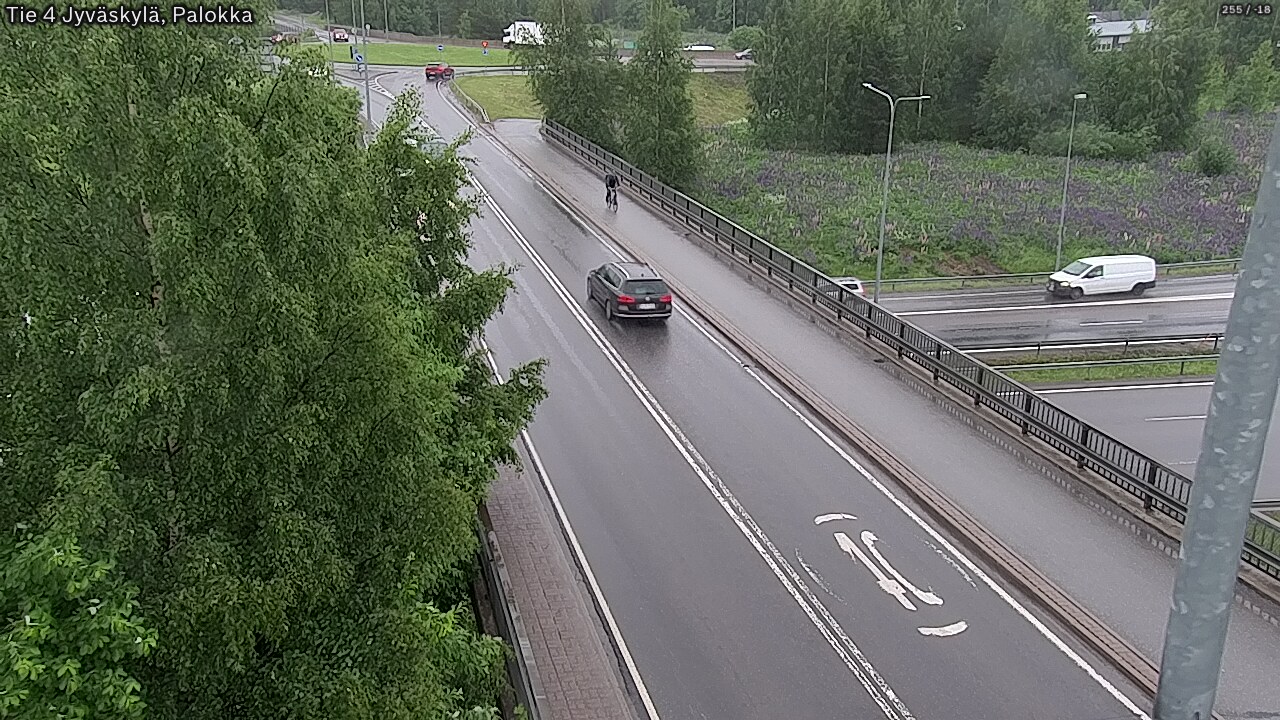 Weather Camera Image Road 4 Jyväskylä, Palokka, Jyväskylä, Keski-Suomi