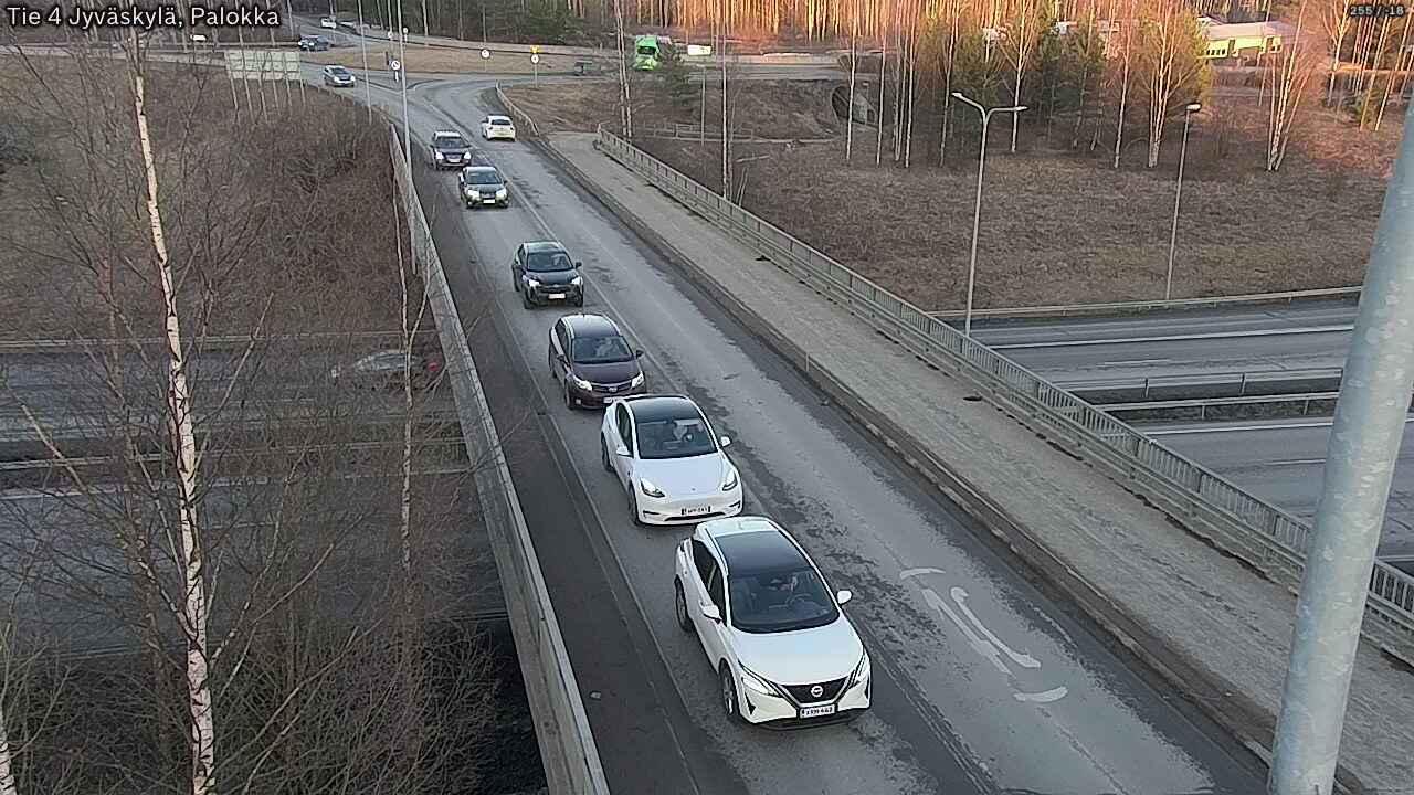 Weather Camera Image Road 4 Jyväskylä, Palokka, Jyväskylä, Keski-Suomi
