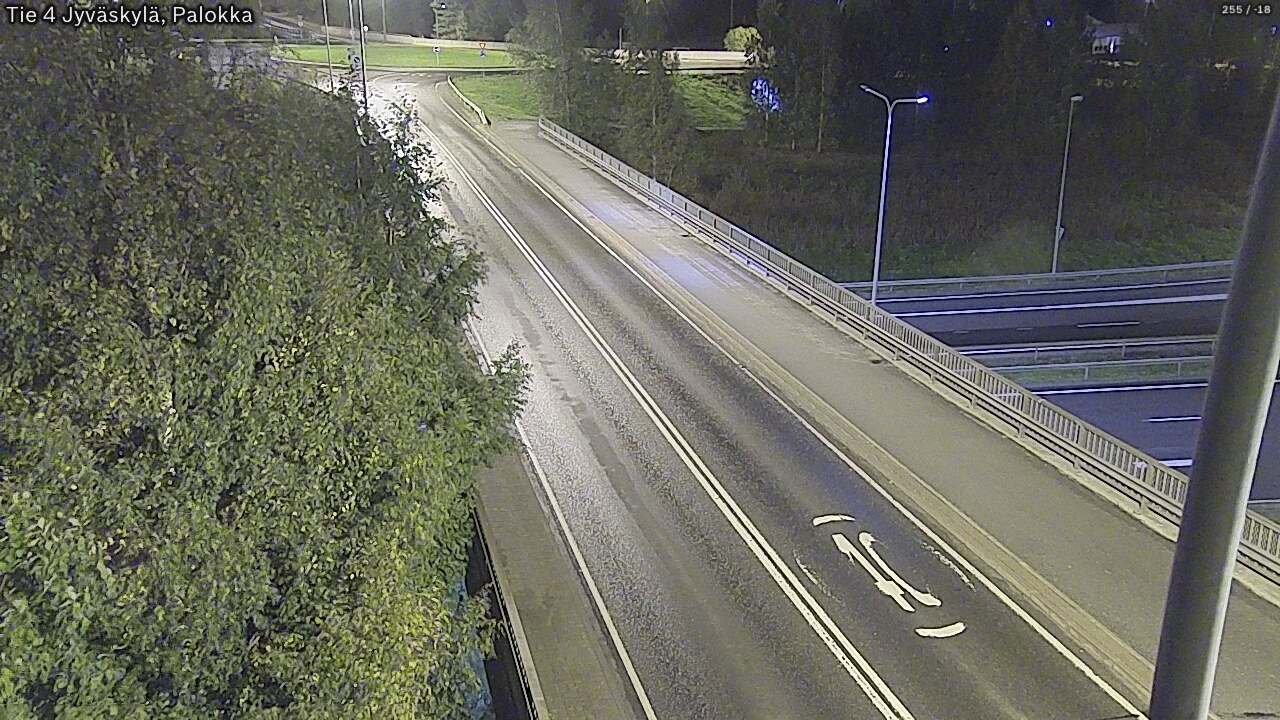 Weather Camera Image Väg 4 Jyväskylä, Palokka, Jyväskylä, Keski-Suomi