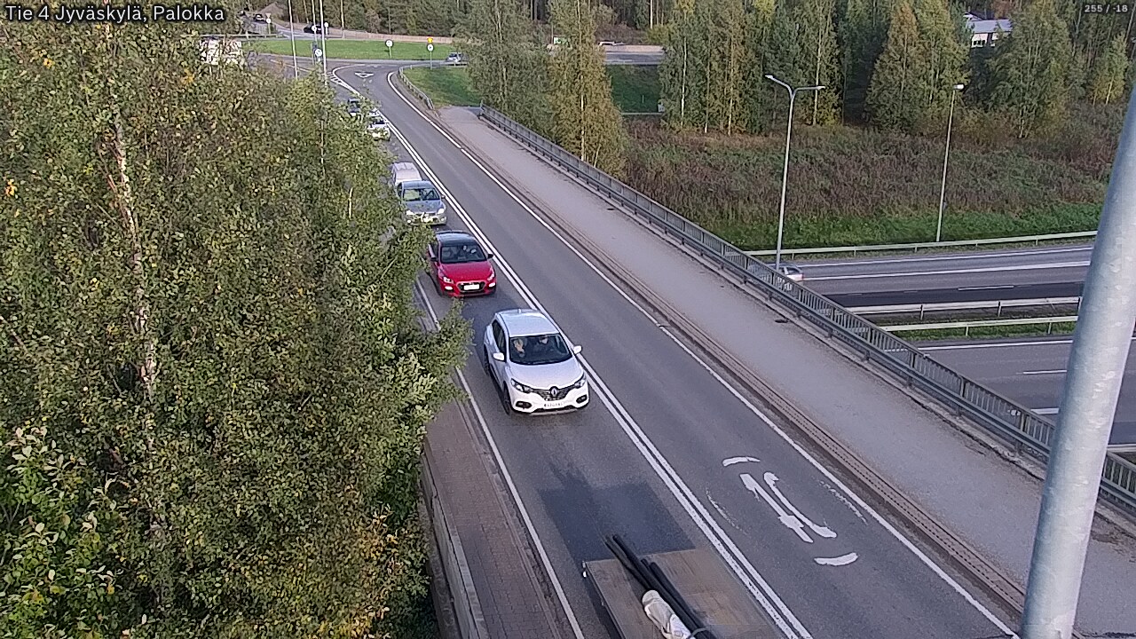 Weather Camera Image Road 4 Jyväskylä, Palokka, Jyväskylä, Keski-Suomi
