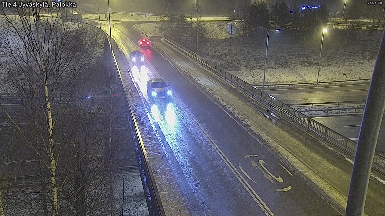 Weather Camera Image Väg 4 Jyväskylä, Palokka, Jyväskylä, Keski-Suomi