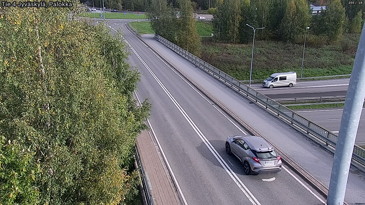 Weather Camera Image Road 4 Jyväskylä, Palokka, Jyväskylä, Keski-Suomi