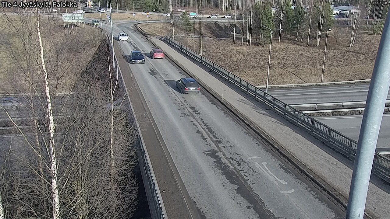 Weather Camera Image Road 4 Jyväskylä, Palokka, Jyväskylä, Keski-Suomi