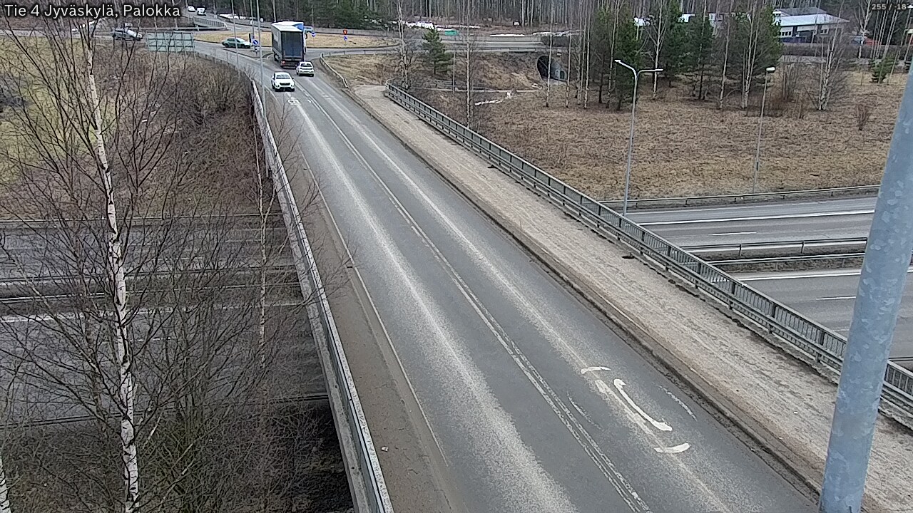 Weather Camera Image Road 4 Jyväskylä, Palokka, Jyväskylä, Keski-Suomi