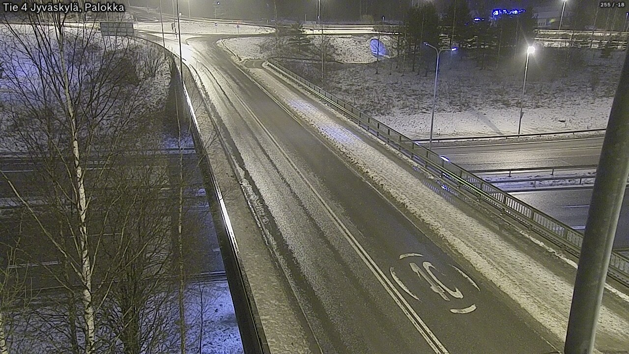 Weather Camera Image Väg 4 Jyväskylä, Palokka, Jyväskylä, Keski-Suomi