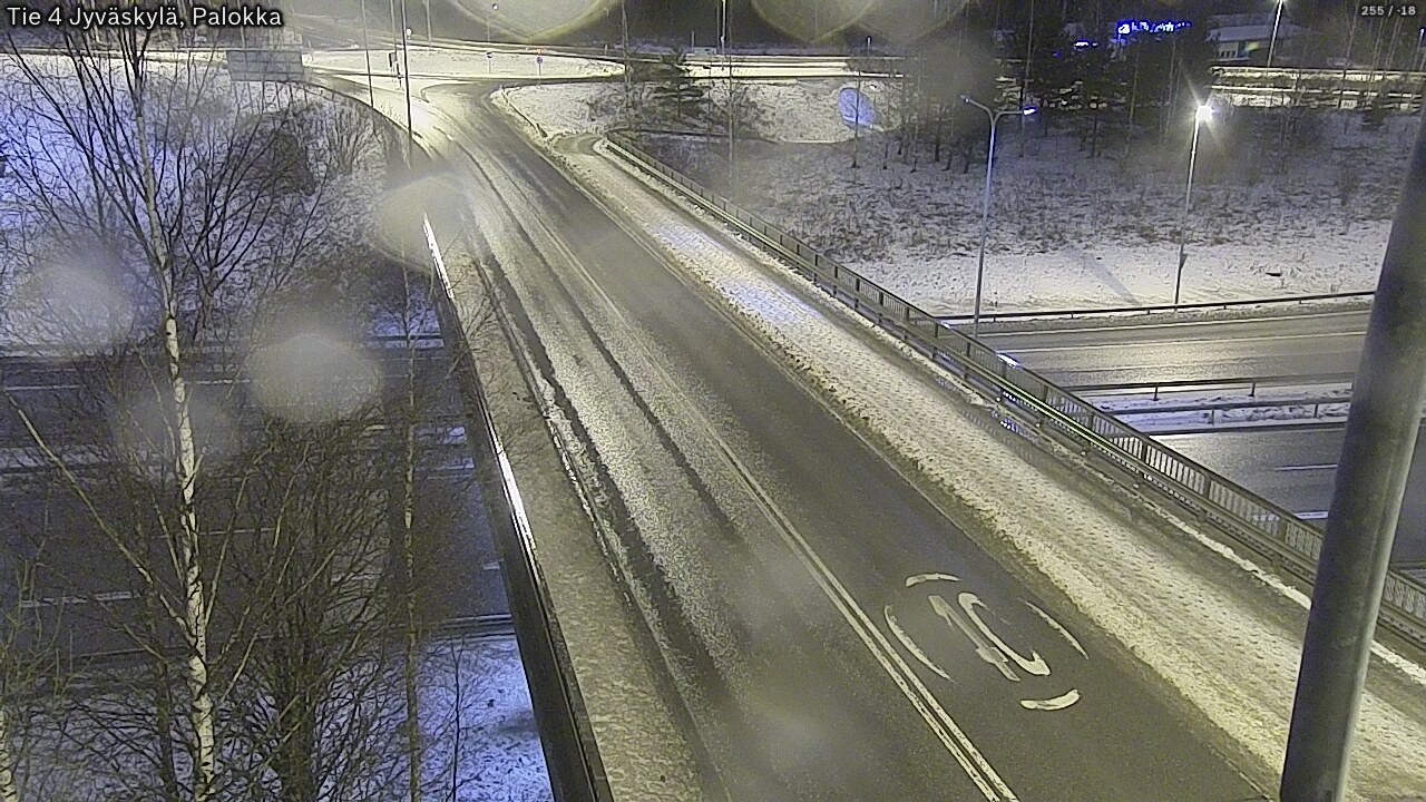 Weather Camera Image Väg 4 Jyväskylä, Palokka, Jyväskylä, Keski-Suomi