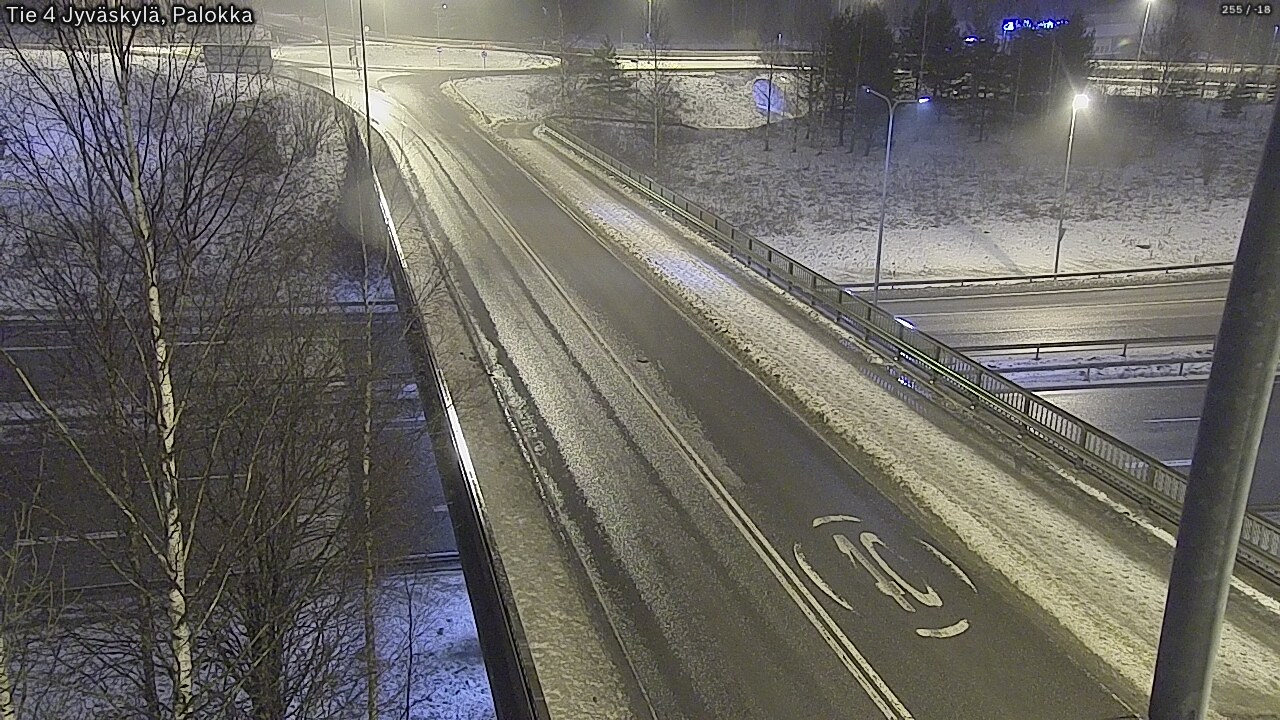 Weather Camera Image Väg 4 Jyväskylä, Palokka, Jyväskylä, Keski-Suomi
