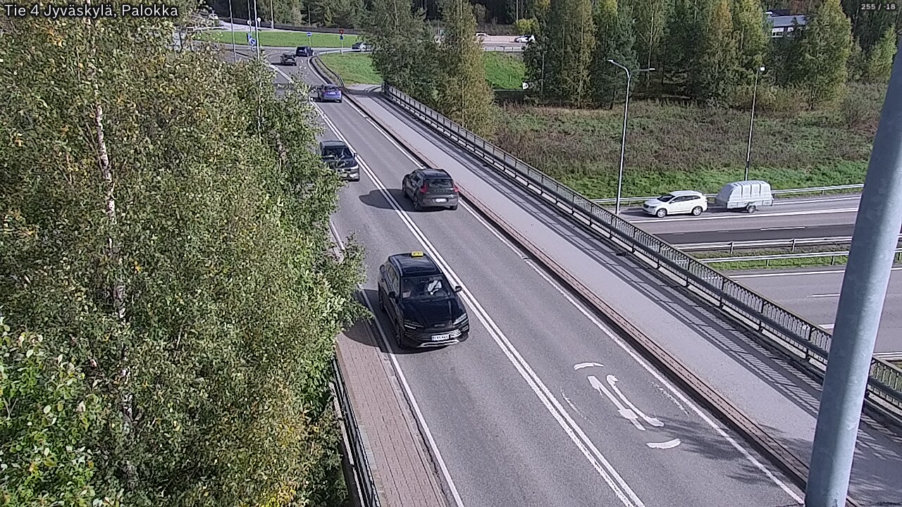 Weather Camera Image Road 4 Jyväskylä, Palokka, Jyväskylä, Keski-Suomi