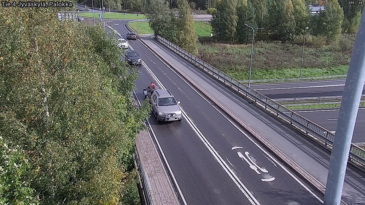 Weather Camera Image Väg 4 Jyväskylä, Palokka, Jyväskylä, Keski-Suomi