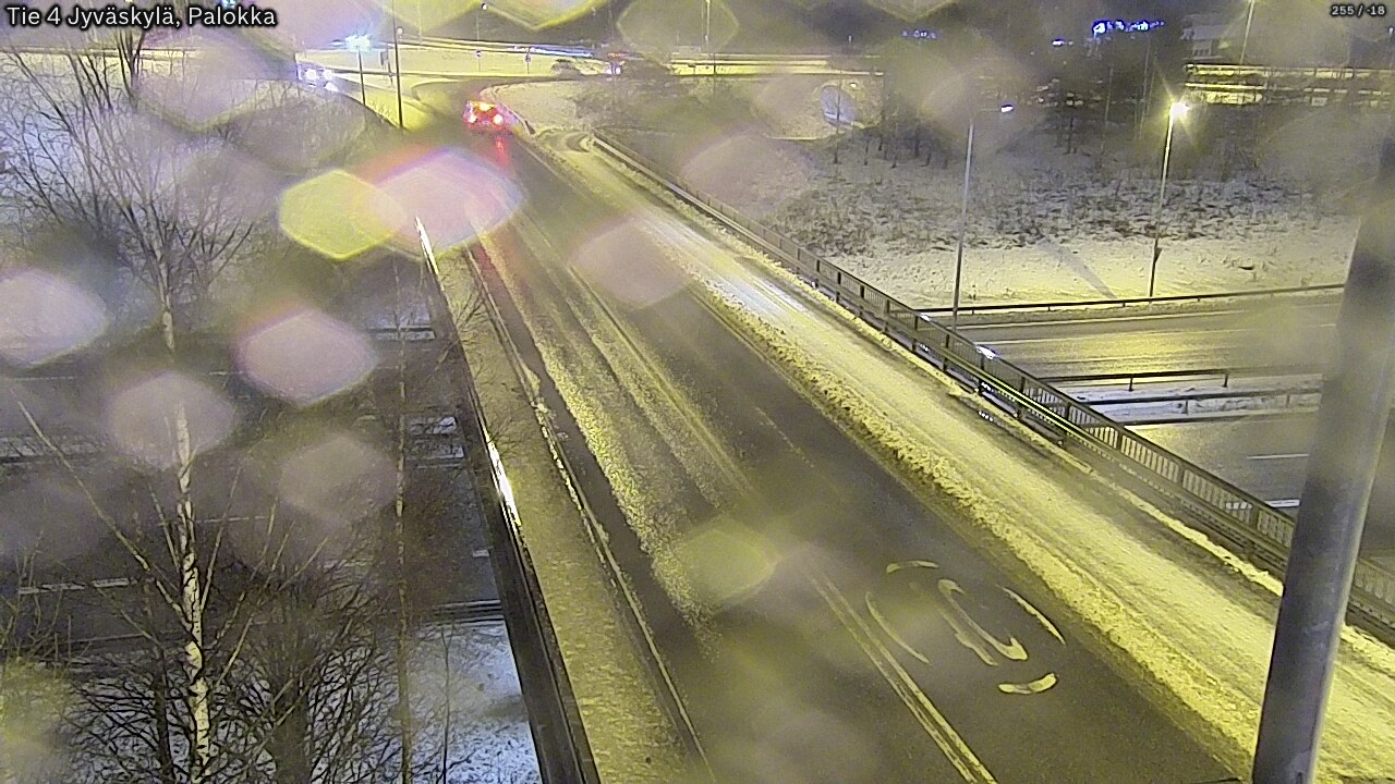 Weather Camera Image Väg 4 Jyväskylä, Palokka, Jyväskylä, Keski-Suomi