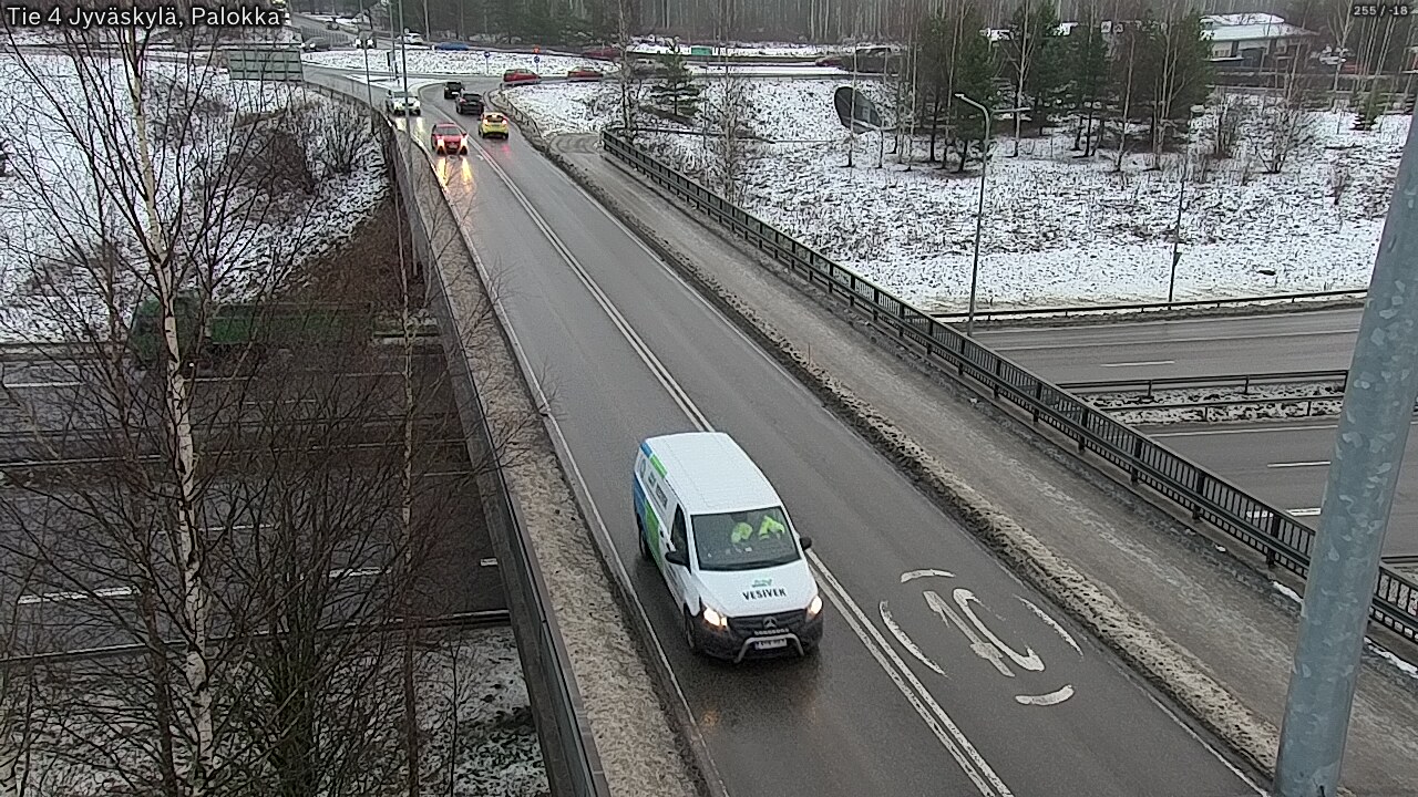 Weather Camera Image Väg 4 Jyväskylä, Palokka, Jyväskylä, Keski-Suomi