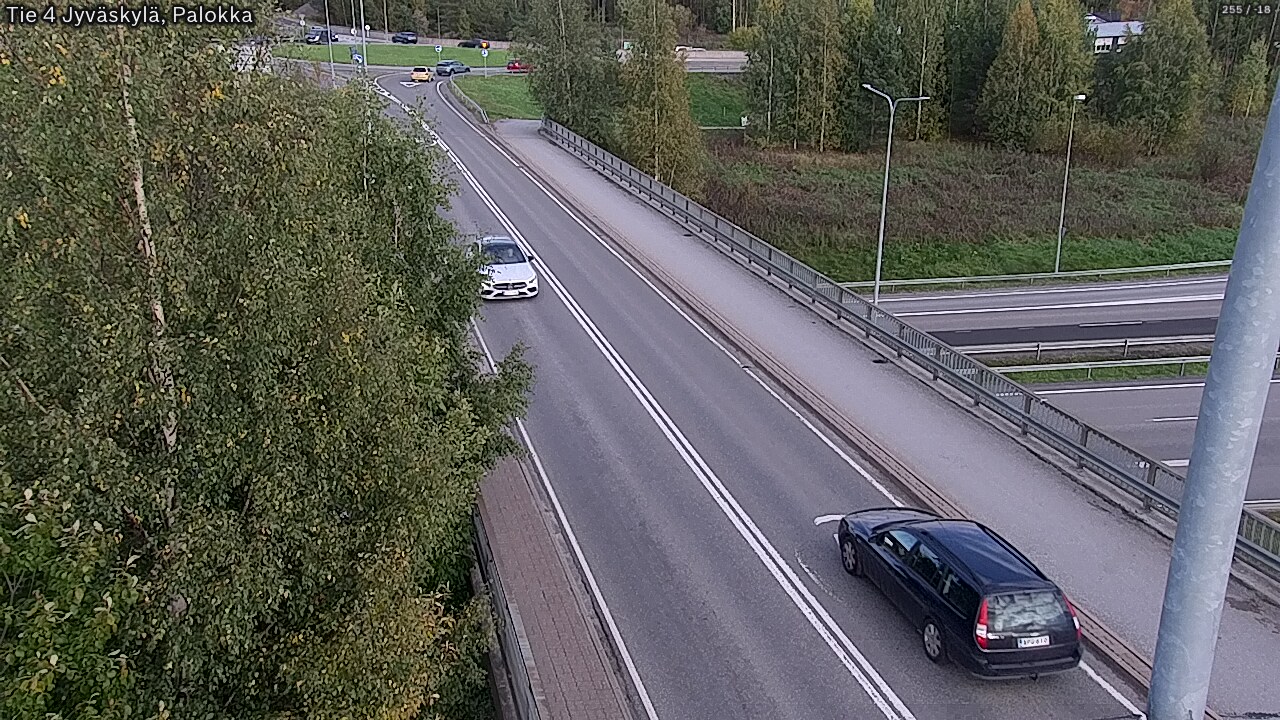 Weather Camera Image Road 4 Jyväskylä, Palokka, Jyväskylä, Keski-Suomi