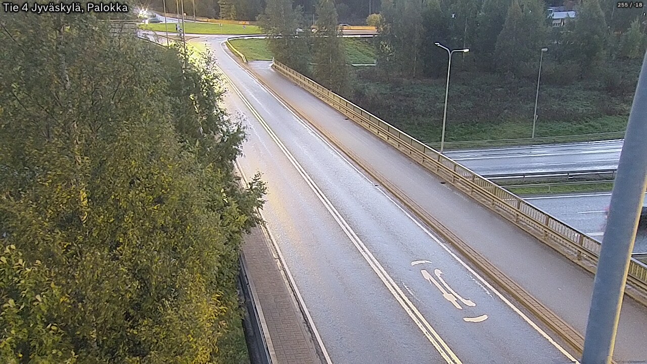 Weather Camera Image Väg 4 Jyväskylä, Palokka, Jyväskylä, Keski-Suomi