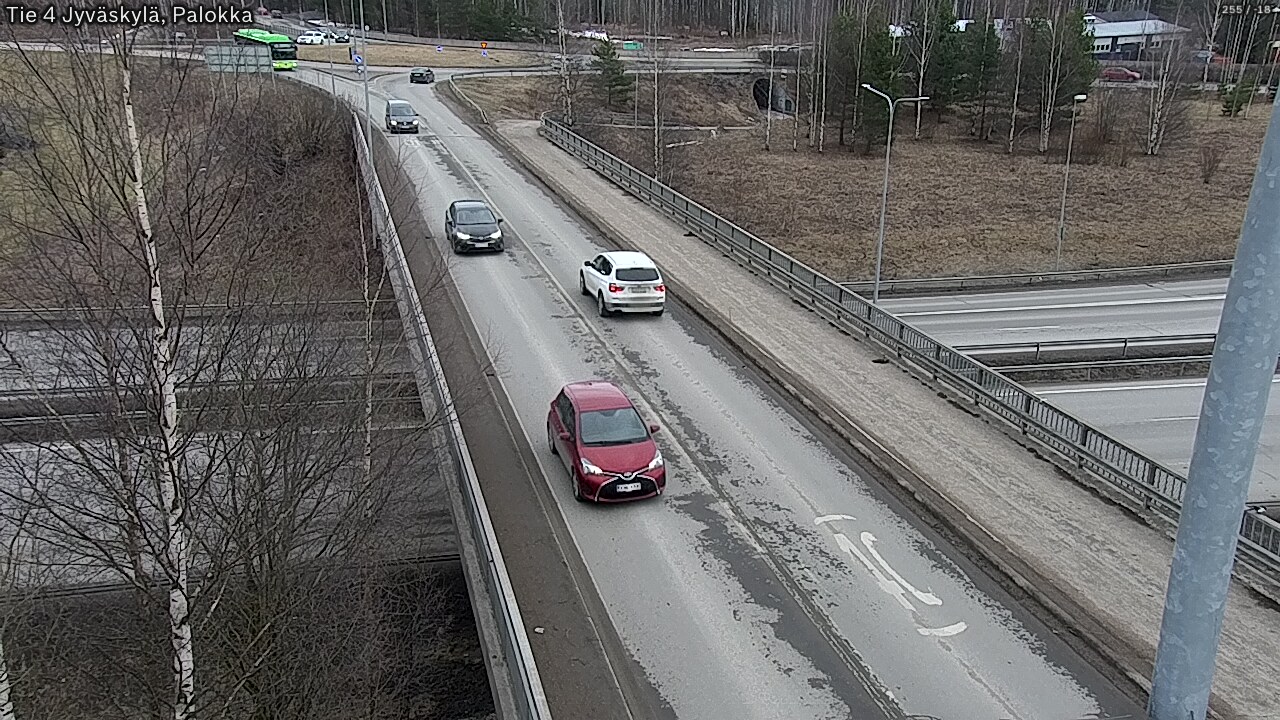 Weather Camera Image Road 4 Jyväskylä, Palokka, Jyväskylä, Keski-Suomi