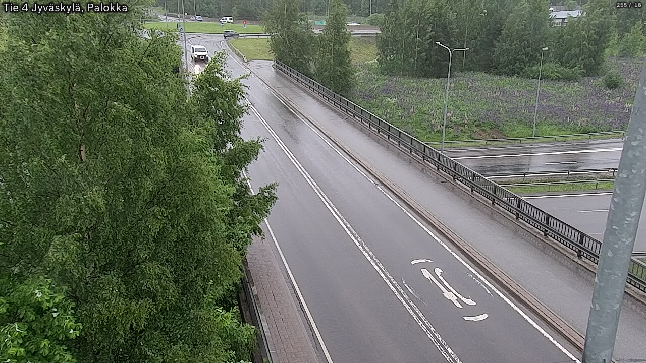Weather Camera Image Road 4 Jyväskylä, Palokka, Jyväskylä, Keski-Suomi
