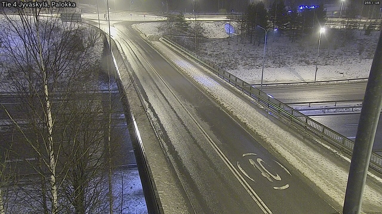 Weather Camera Image Väg 4 Jyväskylä, Palokka, Jyväskylä, Keski-Suomi