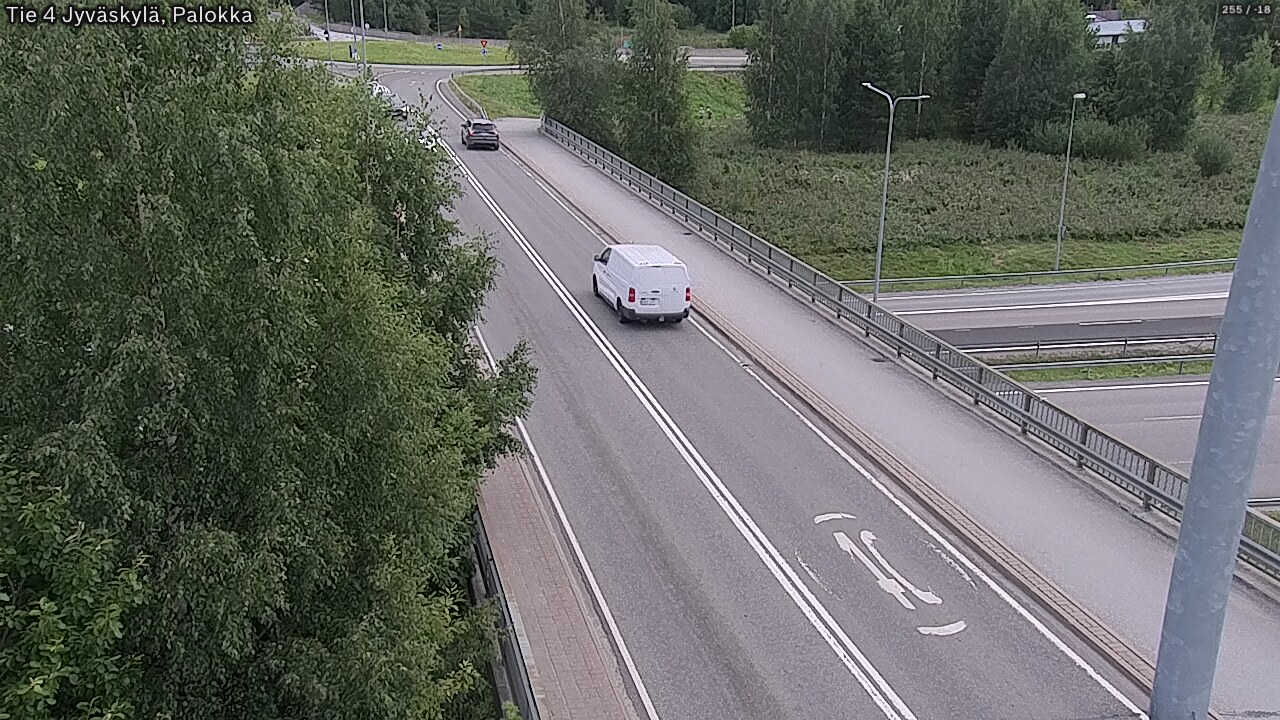 Weather Camera Image Väg 4 Jyväskylä, Palokka, Jyväskylä, Keski-Suomi