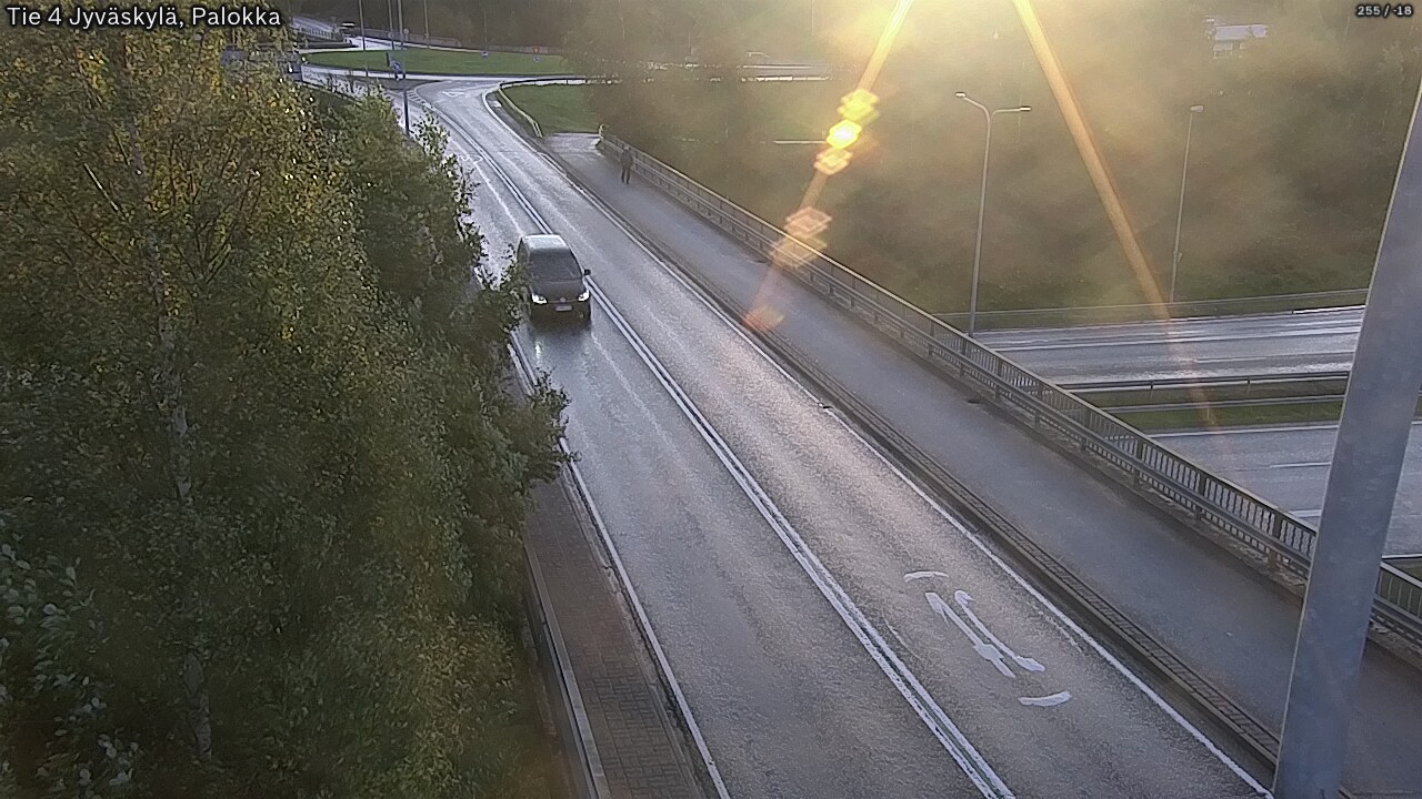 Weather Camera Image Väg 4 Jyväskylä, Palokka, Jyväskylä, Keski-Suomi