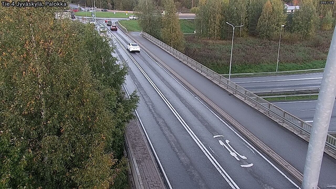 Weather Camera Image Väg 4 Jyväskylä, Palokka, Jyväskylä, Keski-Suomi