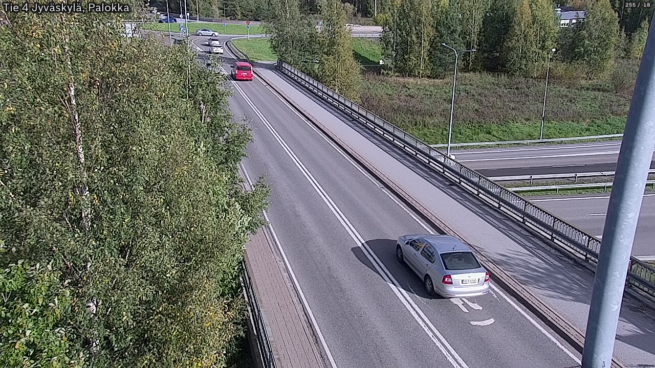 Weather Camera Image Road 4 Jyväskylä, Palokka, Jyväskylä, Keski-Suomi