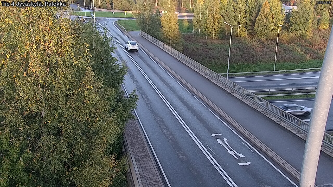 Weather Camera Image Väg 4 Jyväskylä, Palokka, Jyväskylä, Keski-Suomi