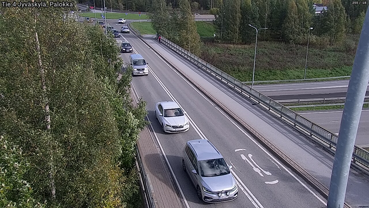 Weather Camera Image Road 4 Jyväskylä, Palokka, Jyväskylä, Keski-Suomi
