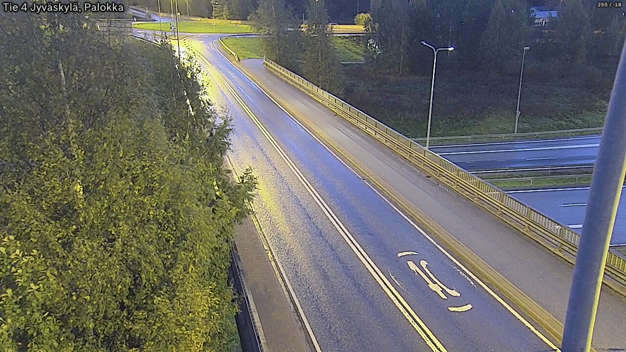 Weather Camera Image Väg 4 Jyväskylä, Palokka, Jyväskylä, Keski-Suomi