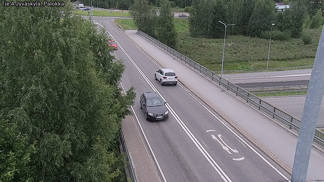 Weather Camera Image Väg 4 Jyväskylä, Palokka, Jyväskylä, Keski-Suomi