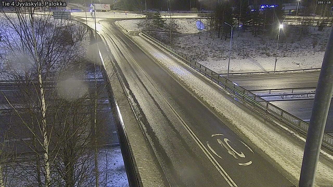 Weather Camera Image Väg 4 Jyväskylä, Palokka, Jyväskylä, Keski-Suomi