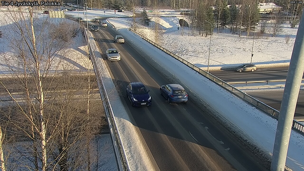 Weather Camera Image Road 4 Jyväskylä, Palokka, Jyväskylä, Keski-Suomi