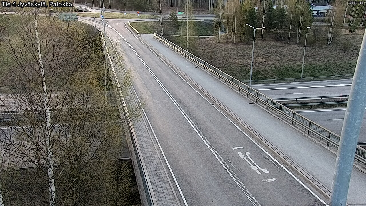 Weather Camera Image Road 4 Jyväskylä, Palokka, Jyväskylä, Keski-Suomi