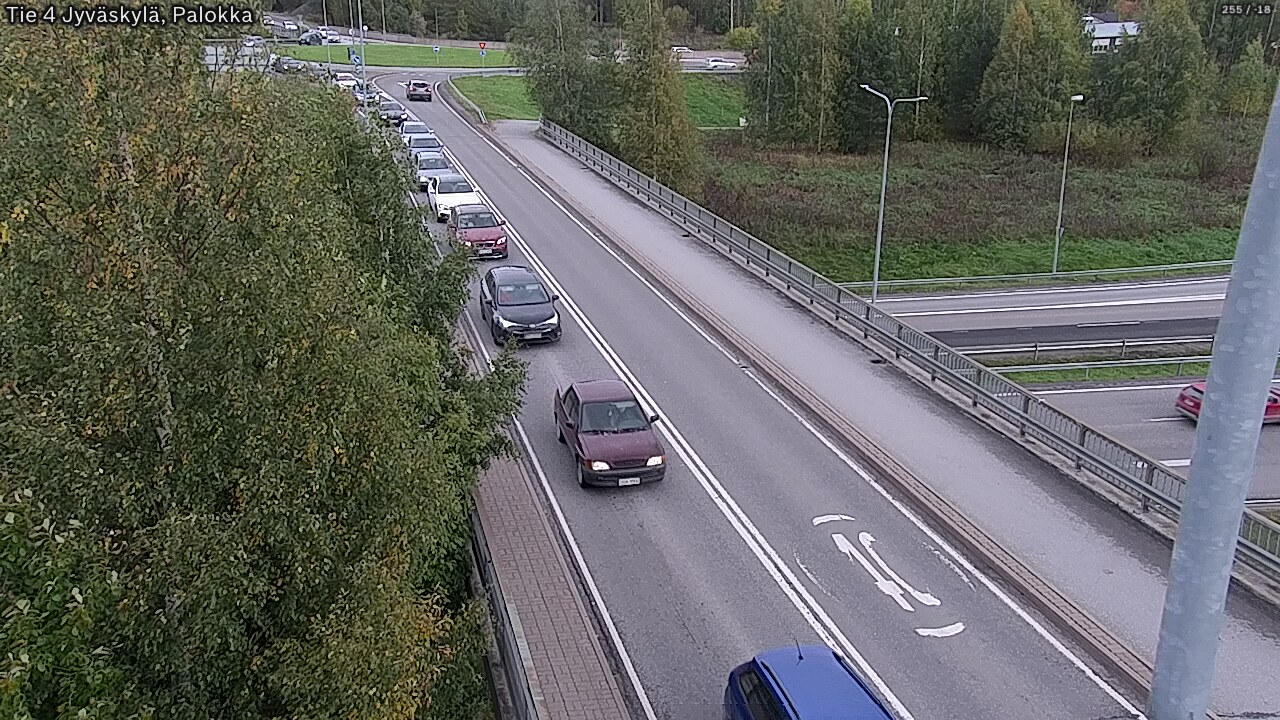 Weather Camera Image Väg 4 Jyväskylä, Palokka, Jyväskylä, Keski-Suomi