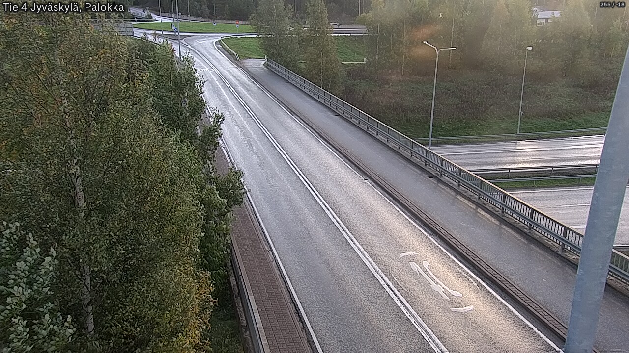 Weather Camera Image Väg 4 Jyväskylä, Palokka, Jyväskylä, Keski-Suomi