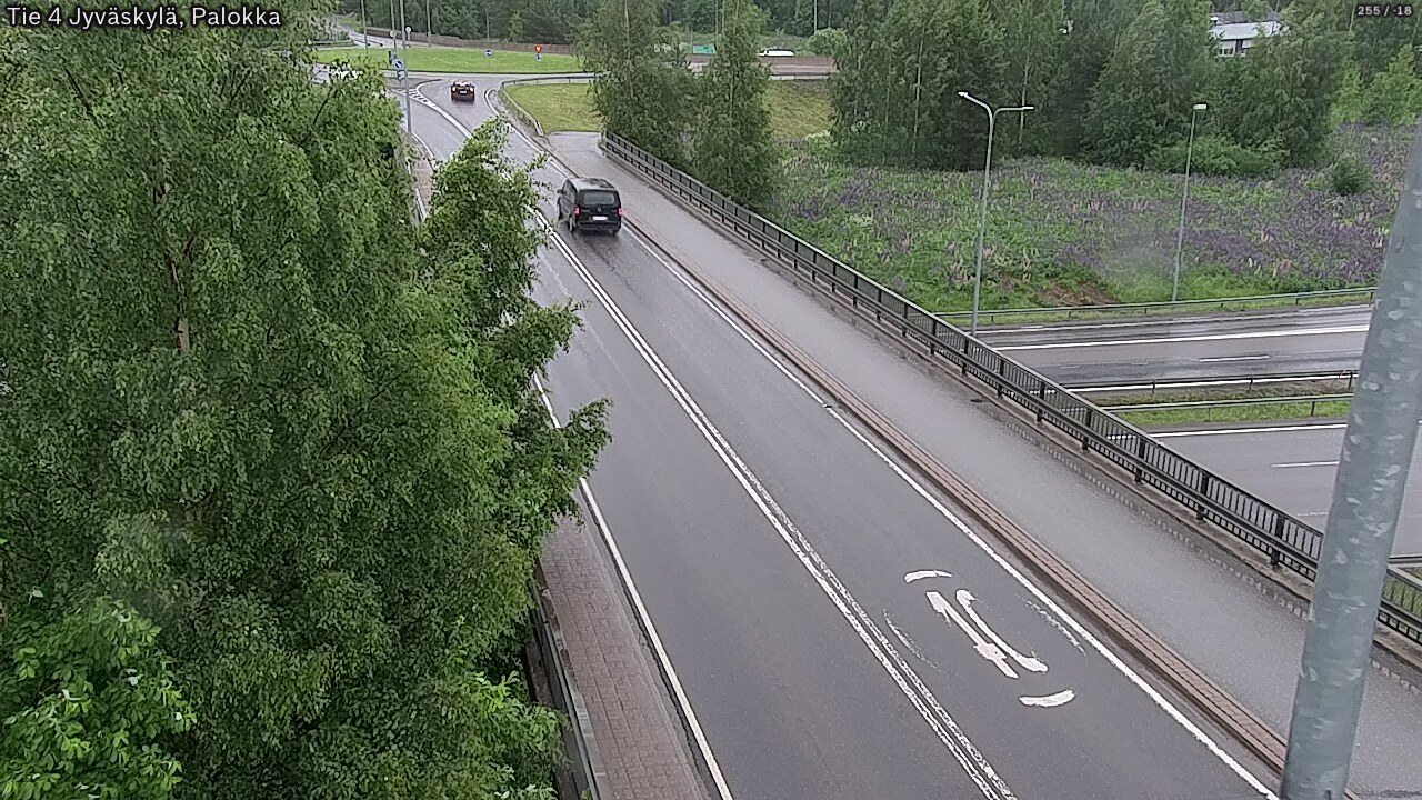Weather Camera Image Road 4 Jyväskylä, Palokka, Jyväskylä, Keski-Suomi